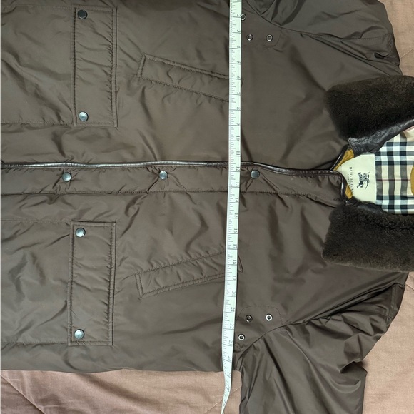 Burberry Brown Puffer Jacket - Picture 9 of 12